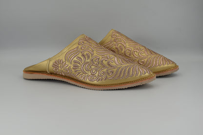 Babouche "Coucher de Soleil" - Bronze